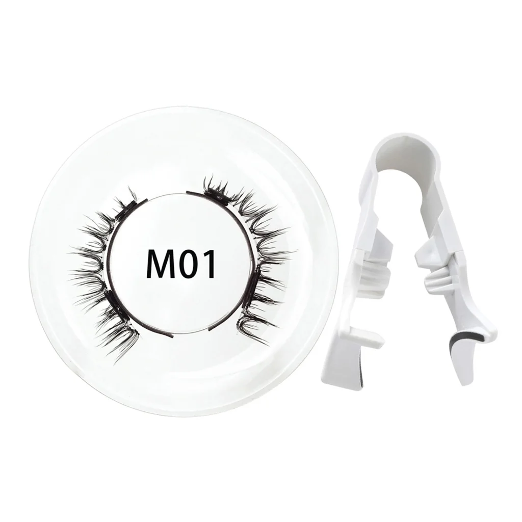 Customize 8D Quantum False Lashes cat eye magnetic lashes Glue Free Magnetic Eyelashes curler quantum magnetic eyelashes