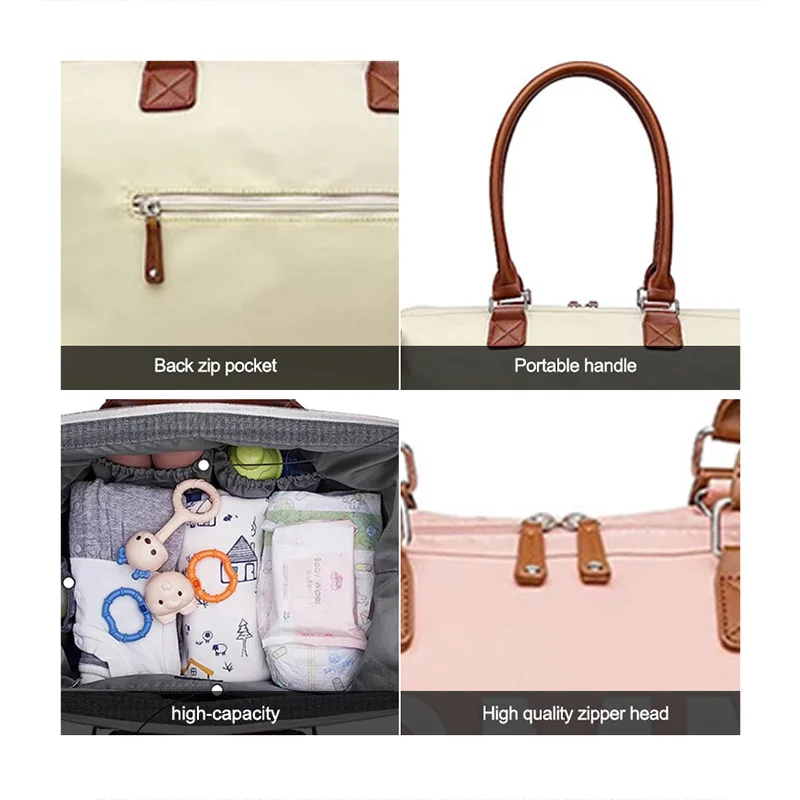 Mommy Diaper Bag 2024 New Style Waterproof Tote Bag With Large Capacity Mommy Diaper Bag For Mommy