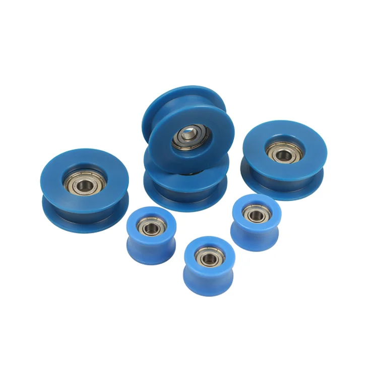 Завод с ЧПУ, оптовая продажа, маленький шкив, скользящий, жесткий пластиковый шкив, хорошо износостойкий, заменяющий стальной кабель, шкив, колеса в POM