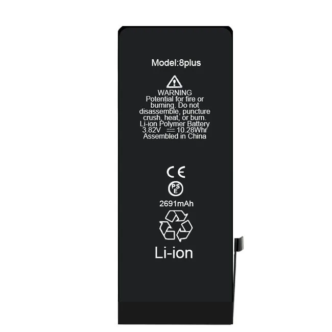  Супермощная полимерная батарея для сотового телефона oem 8 plus 2691