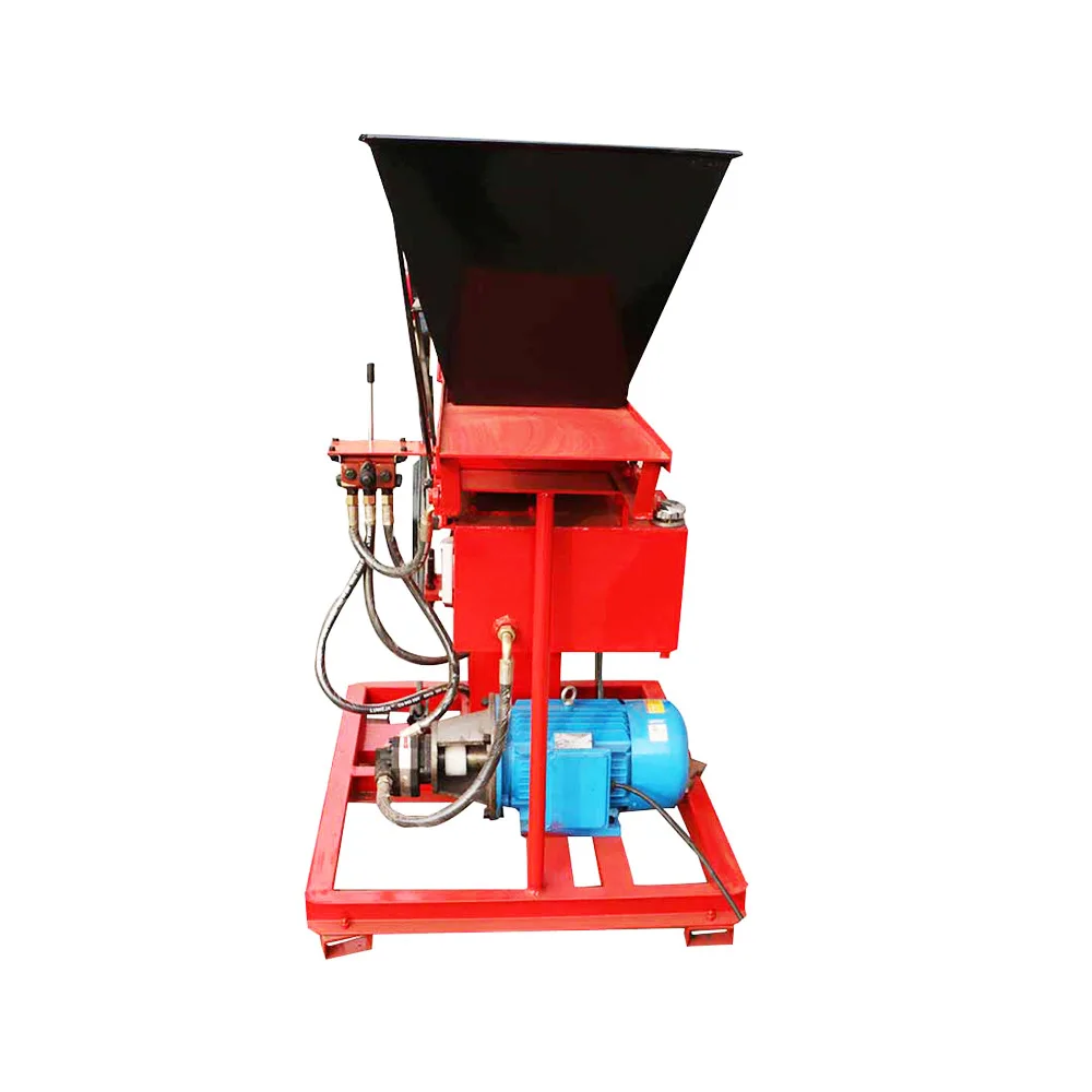 Earth Mud Clay Eco Adobe Interlocking Block Brick Making Machine Hydraulic Automatic Compressed Earth Brick Machine