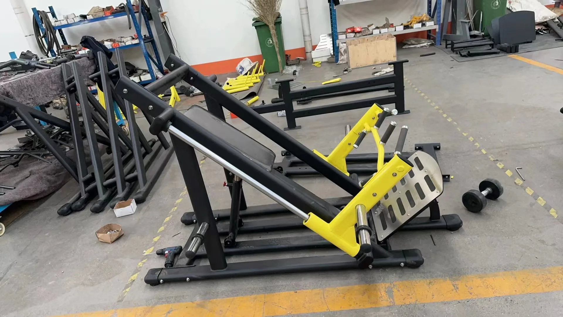 New gym sports Plate loaded Incline bench press machine D022 Linear Row back training fitness equipment Seated row gym equipment