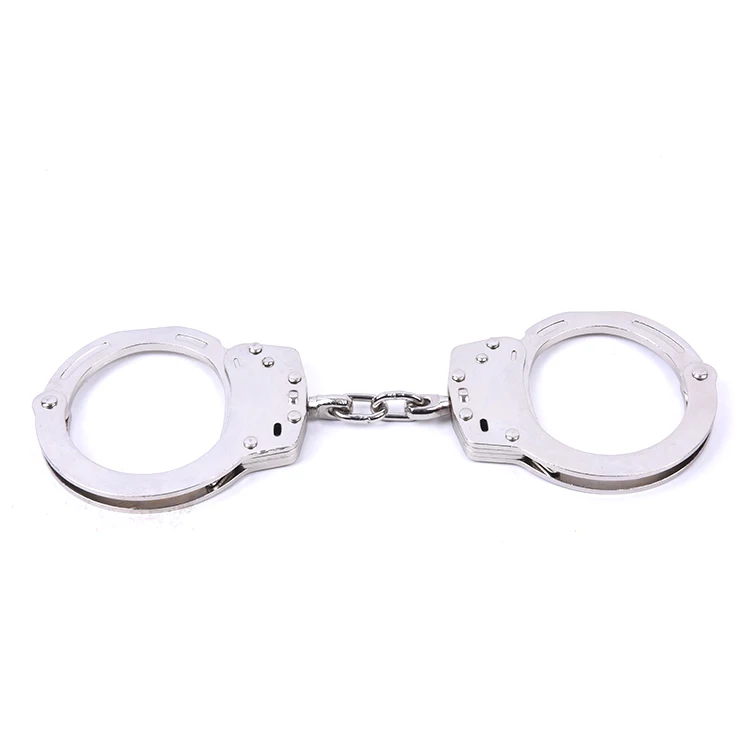 Professional customization high-quality materials police military carbon steel handcuffs