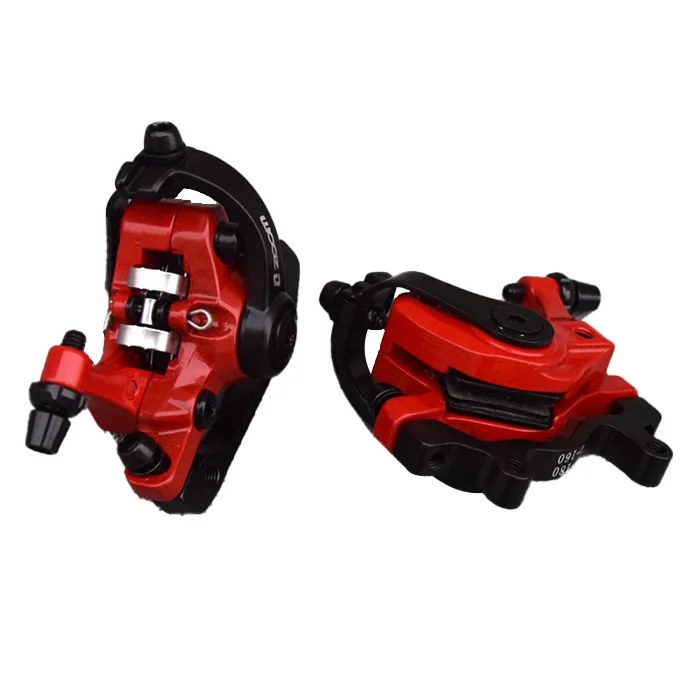 Cheap Bicycle Mechanical Disc Brake Calipers Zoom Ball Bearing Bilateral Brake Calipers For MTB Road Bike