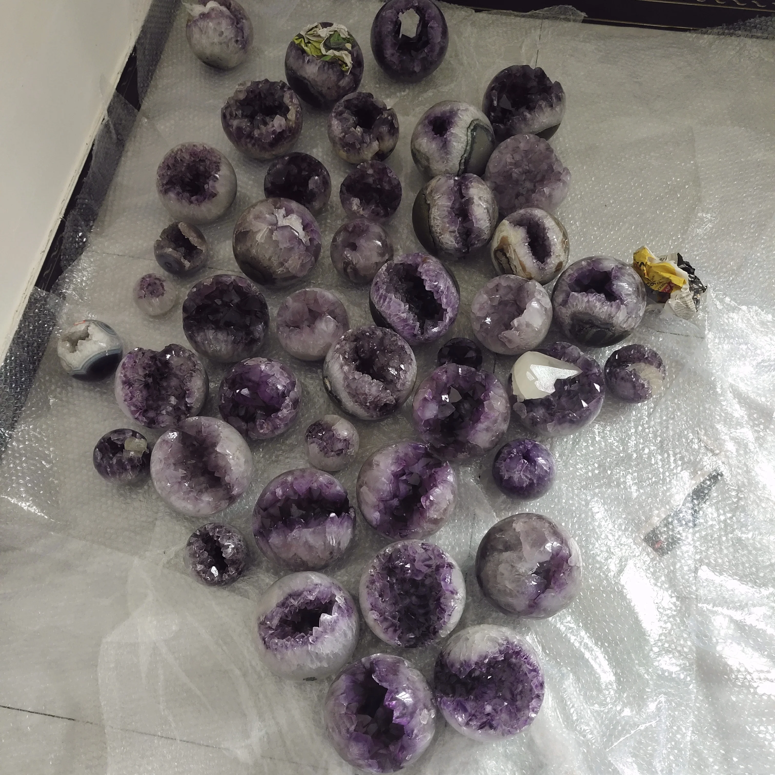 
7 days shipping large natural Druzy crystal sphere agate amethyst geode sphere for Home Decoration 