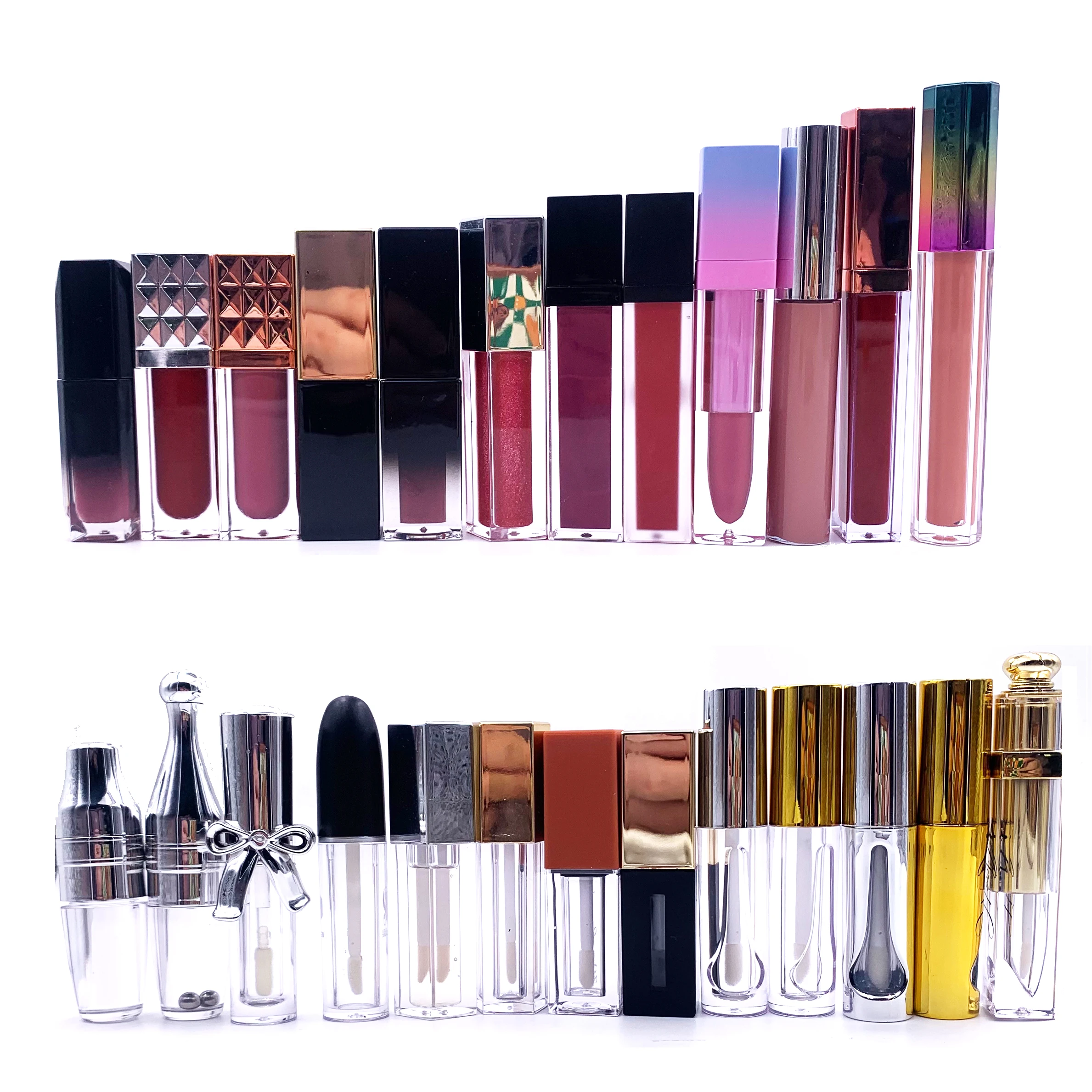Fashion vendor Lipstick makeup lips new design cute girl lip gloss