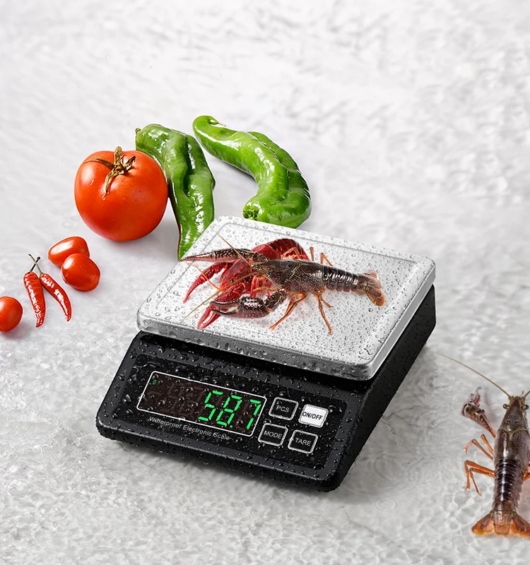 Factory Price PCS Counting Weight Scale Digital Weighing Scale Electronic Rechargeable Balance 15KG For Label