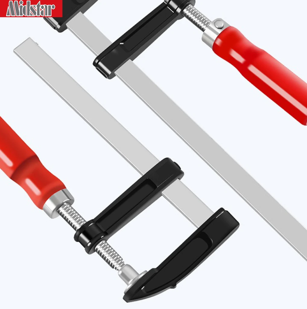 Woodworking F Clamp Heavy Duty Screw Clamp Quick Release Handle Clip