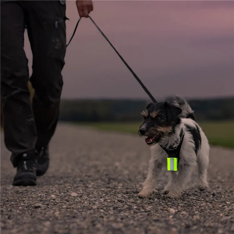 Светоотражающие бирки для брелоков отражающие мешки собачий ошейник рюкзак на молнии школьный куртки
