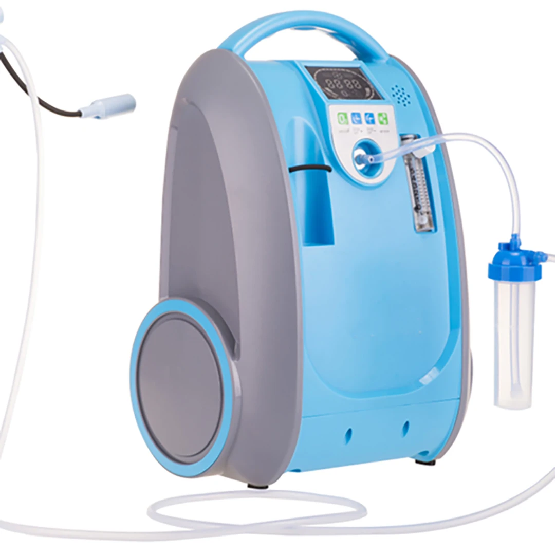 KSM-5T портативный мини концентратор кислорода для домашнего использования на 5 л для путешествий с батареей и сумкой для переноски