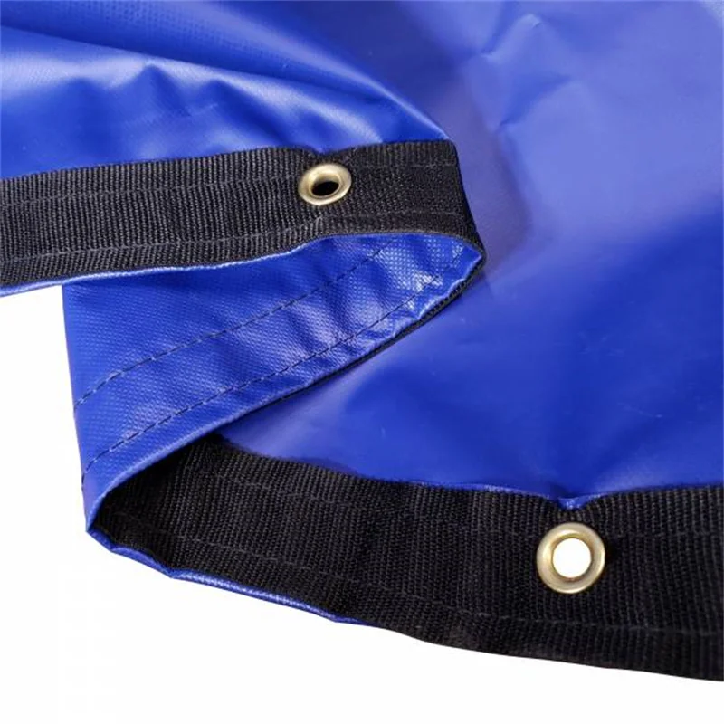 TZTY 18oz Black Vinyl Coil Cover Rolled Steel Aluminum Coils Coil Bag Flatbed Truck Trailer Trap Tarpaulin