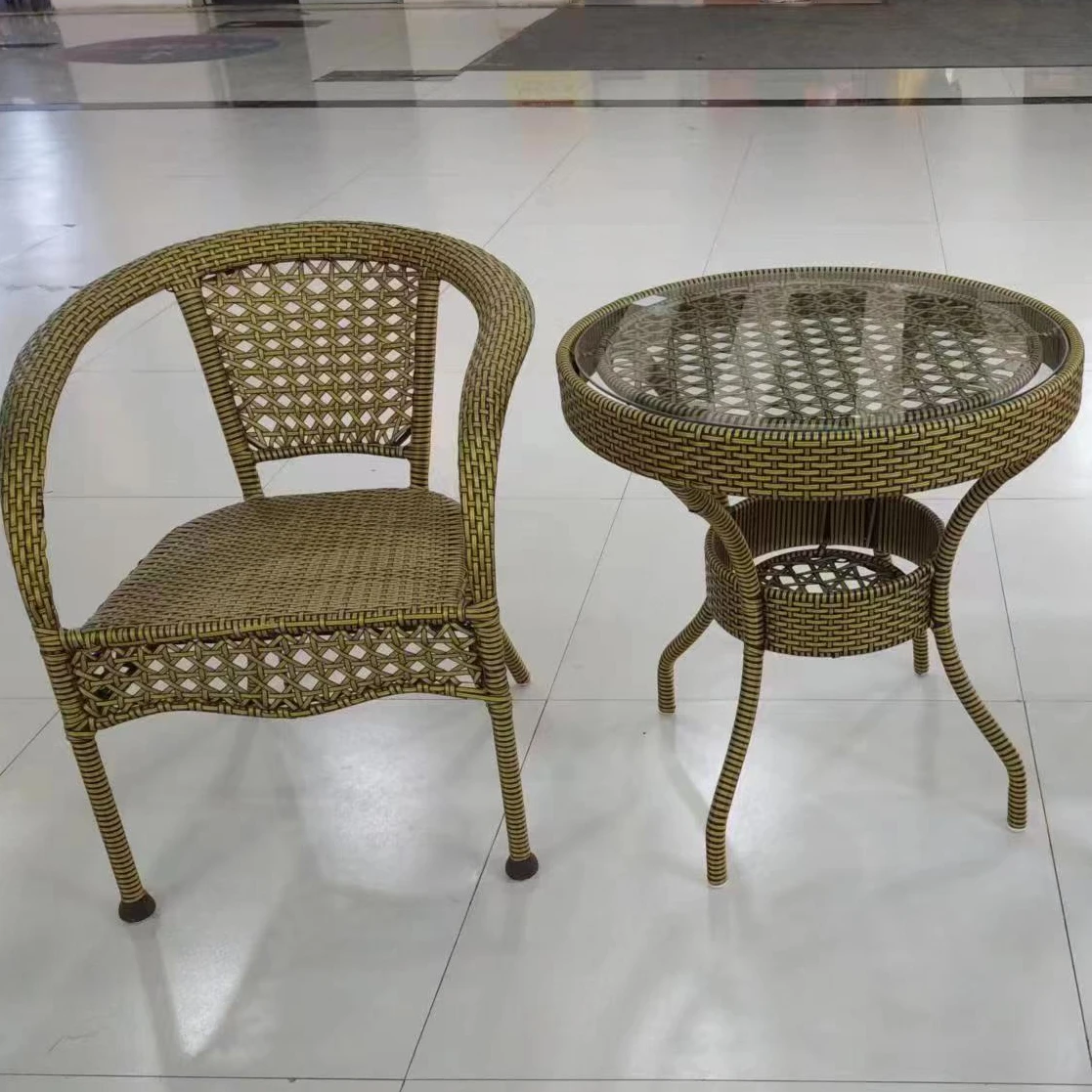 Cheap Wicker Rattan Chair Bar Stools Paris Garden Indoor Outdoor Weaving Dining Rattan Chair For Terrasse French Cafe