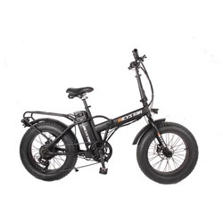 Wholesale foldable E-bike 48V 1000w electric folding 20 inch fat tire bike high quality electric foldable bicycle from China