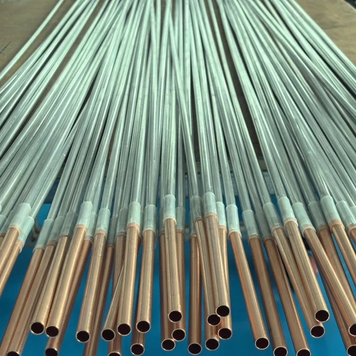 China Factory PuSong Custom AC Copper Aluminum Connecting Air Conditioner Copper To Aluminum Connection Pipe