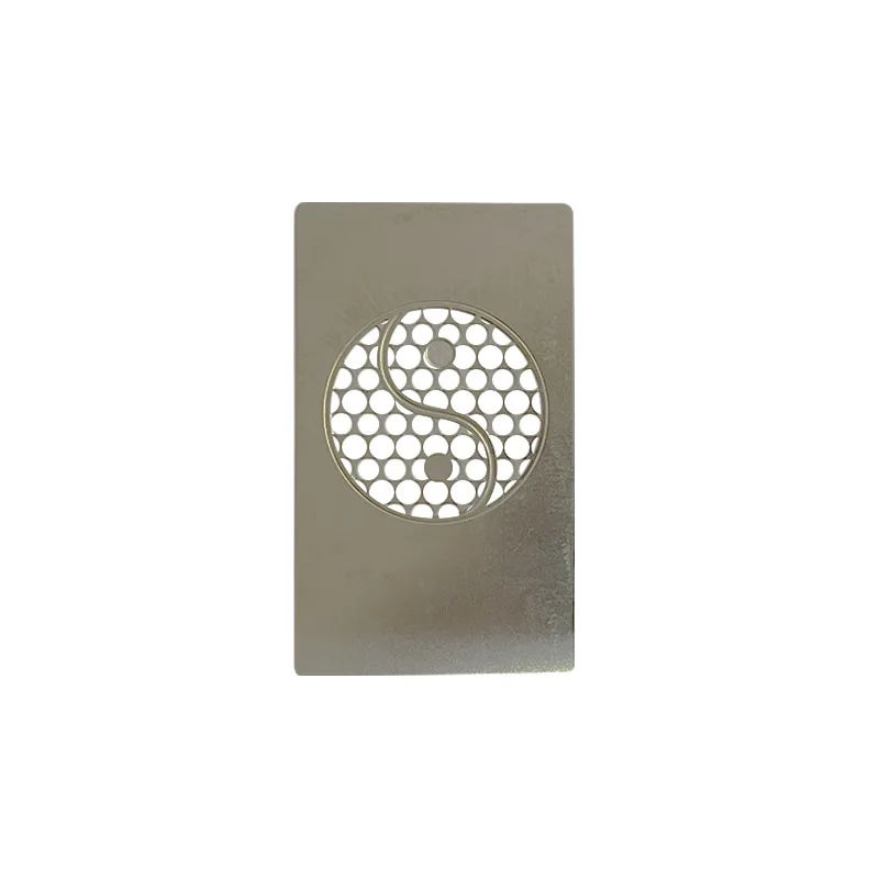 High quality Custom Logo Herb Grinder Zinc Metal Manual Crush Grinder Smoking Metal Grinder ID Gift Card For Decoration