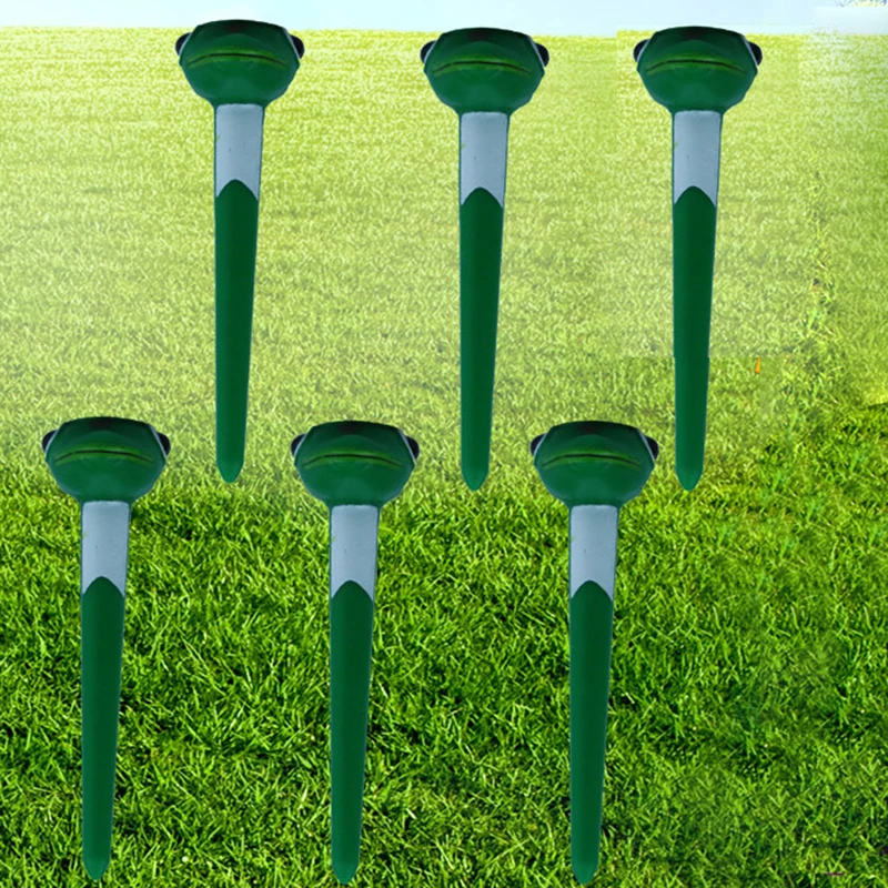 Golf cartoon tee cute frog multi-function tee golf accessories in plastic material