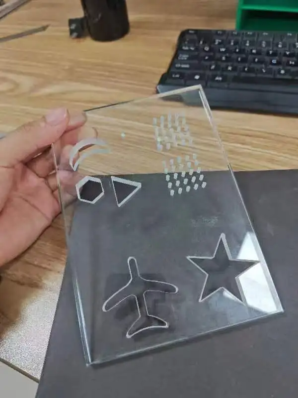 Laser drilling glass fully automatic