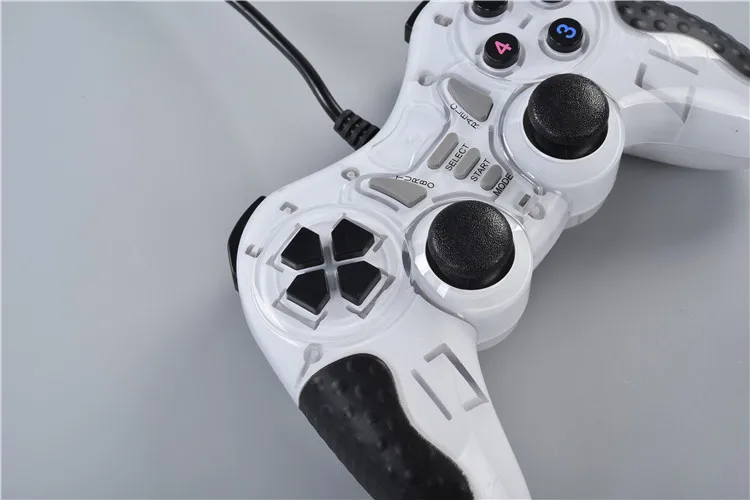 1.8M ABS Material Generic USB Joystick Game Controller For PS3 PC