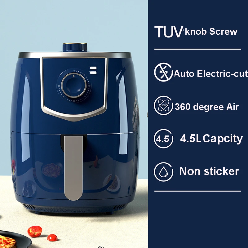 5L Air Fryers Electric Deep Fryers Amazon Hot Smart Airfryer No-oiL Small Kitchen Appliance for home Appliance