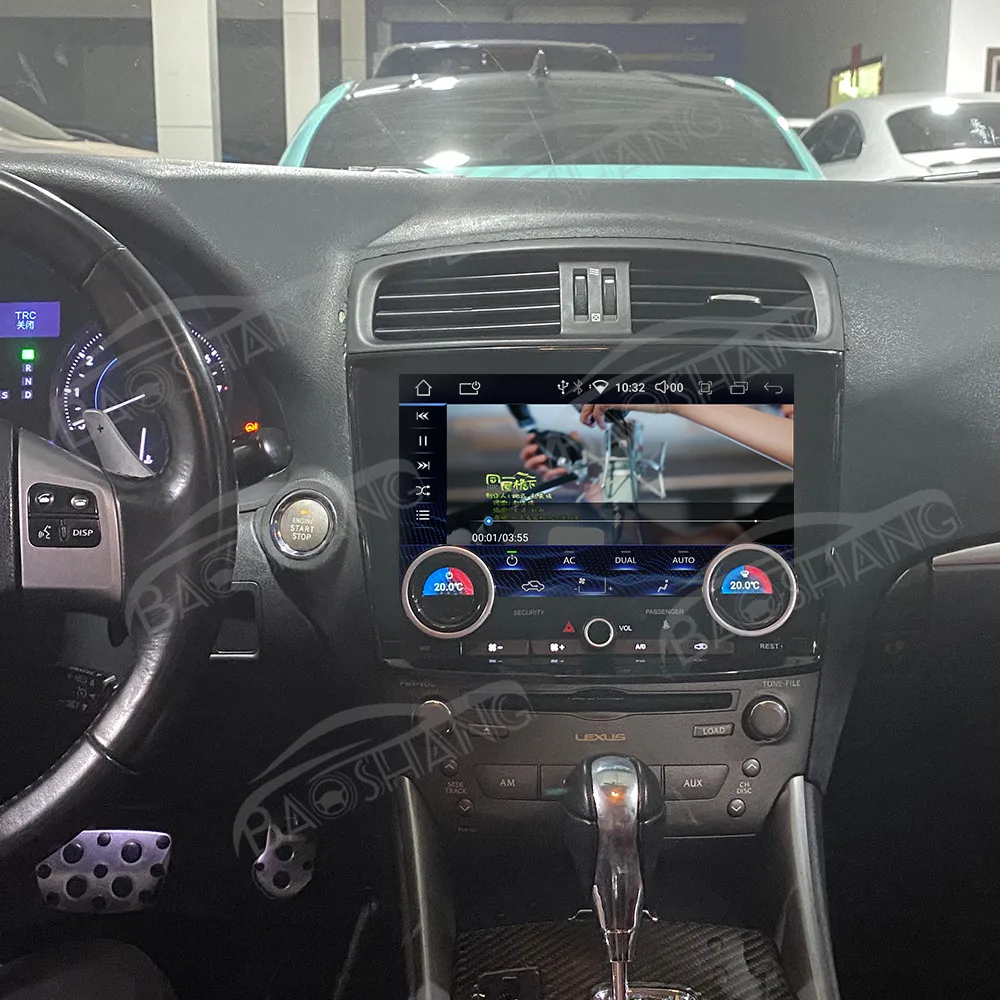 10 1 'Carplay для Lexus-это 2006 2012 Android 14 GPS Navi мультимедийный плеер автомобильный беспроводной дисплей радио HD экран