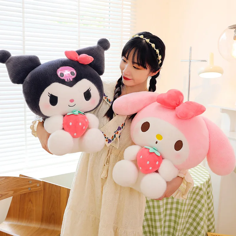 Cute Strawberry Kuromi Plush Toy Mymelody Plush Toy Stuffed Animal Plush For Children Gift