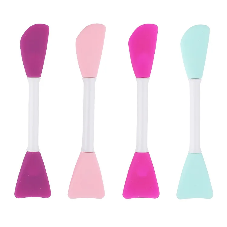 High Quality Double-Ended Silicone Brush For Facial Mask Cosmetic Beauty Tool Double-Ended Mask Brush Applicator