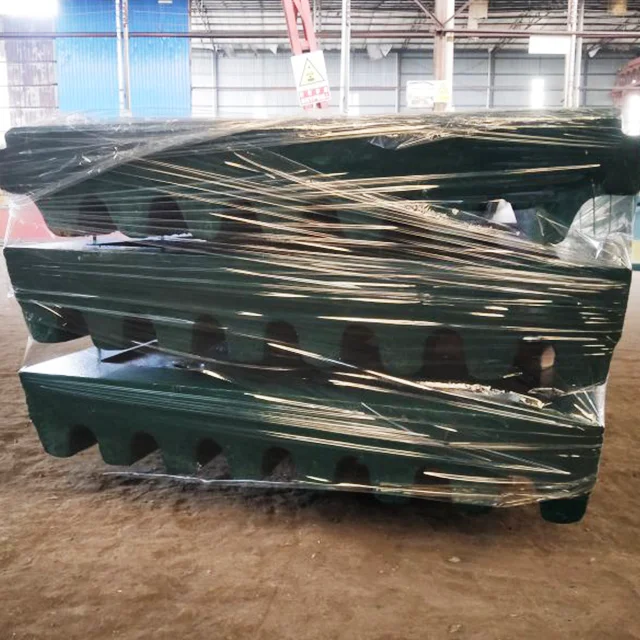 High Manganese Steel New Jaw Crusher Spare Parts Tooth Jaw Plate Cheek Dental for Coal Mining Casting Processing Type