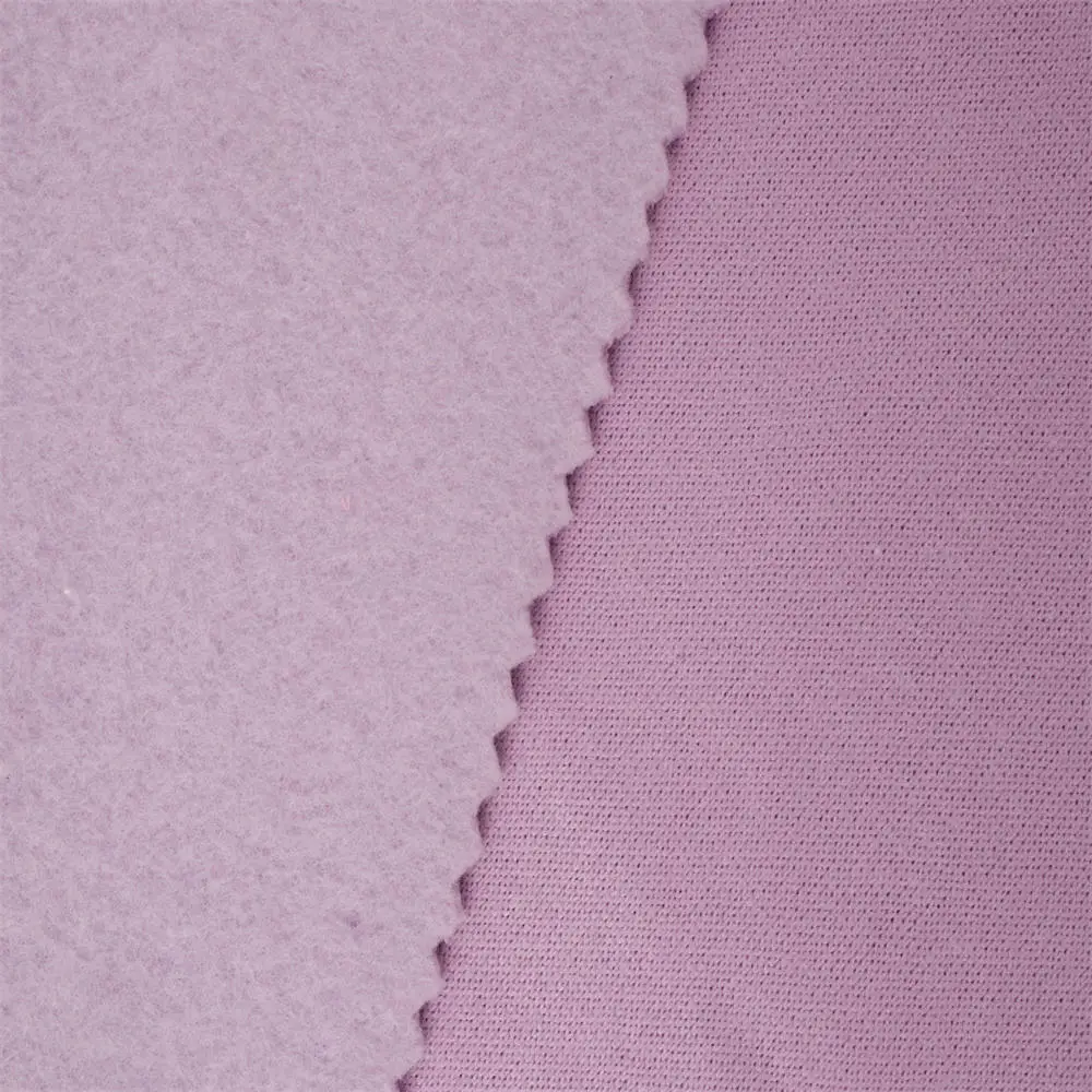 Buy Fleece Fabric Online 300GSM CVC Cotton Sweatshirt Hoodie Fleece Fabric With Soft Hand Feeling