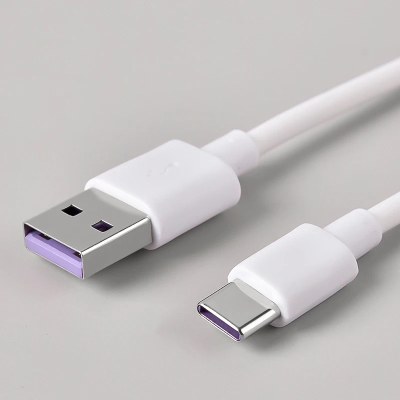 USB Type C Cable Mobile Phone Data Transfer Cable 2A 3A 5A 6A 5V 9V USB-C Fast Charging  Quick Charge Cable