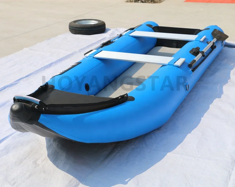 Hot sale China inflatable 2 person kayak fishing kakay