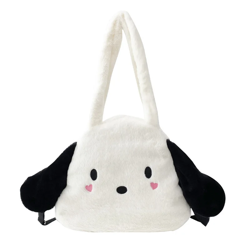 Series cute student jk hand-carrying backpack cute puppy new soft and Pacha dog shoulder bag crossbody Plush Bag