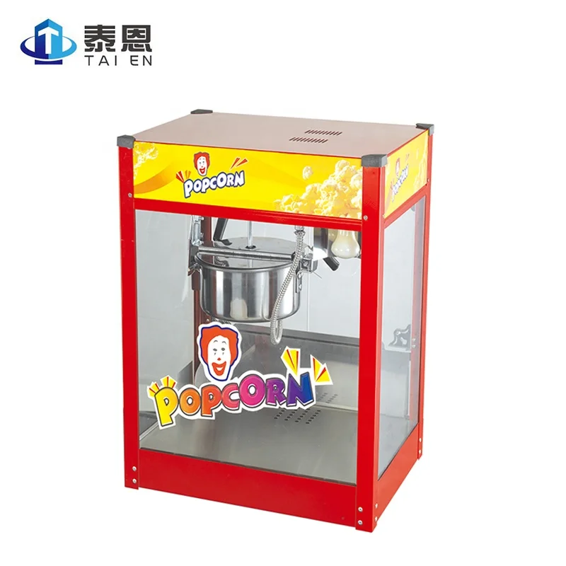 Commerical electric popcorn display warmer popcorn machine for cinema