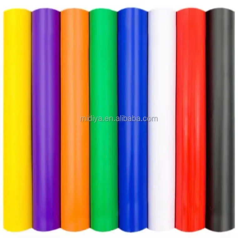Wholesale Color 1.22*50m Self Adhesive Vinyl Roll Color Cutting Plotter Vinyl 0.61*50m