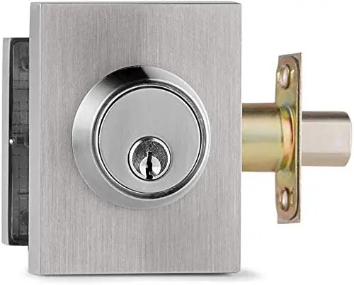 Solid Zinc Alloy Brass Cylinder Mortise Front Main Door Handle Entrance Door Lock