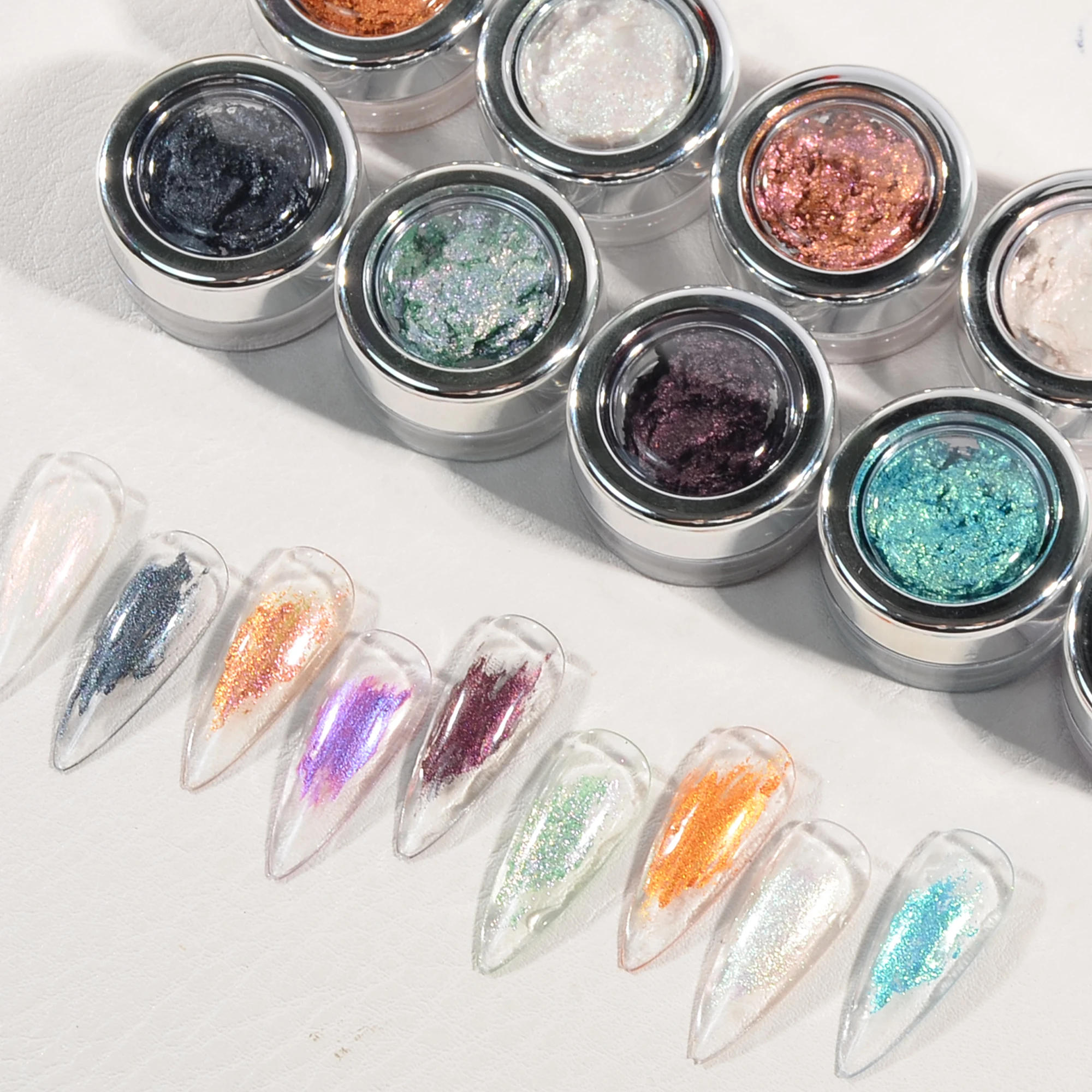 36 colors Chrome Solid Moon Powder DIY Nail acrylic Powder For nail Art Decoration