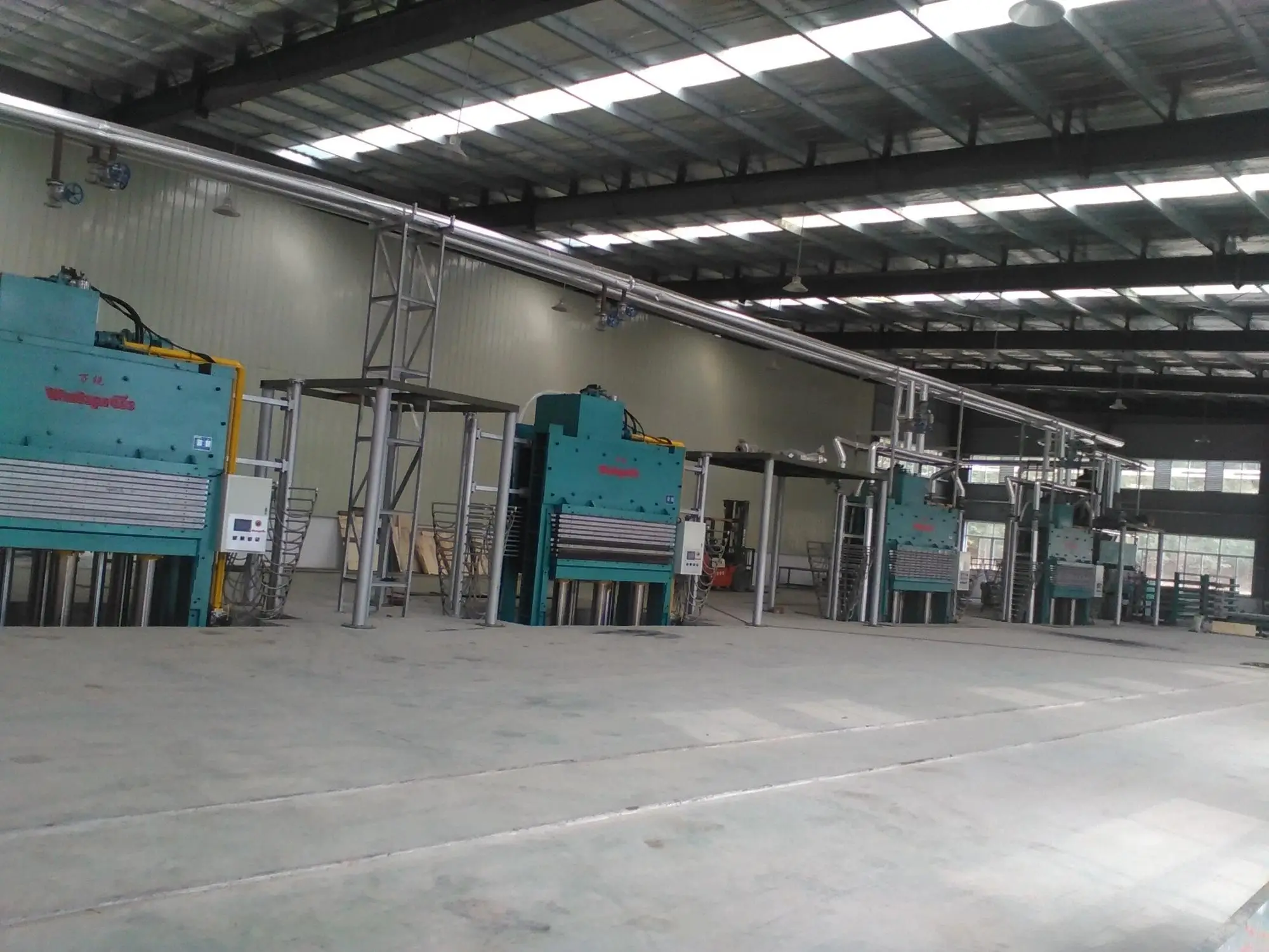 
hot press for particle board plywood 