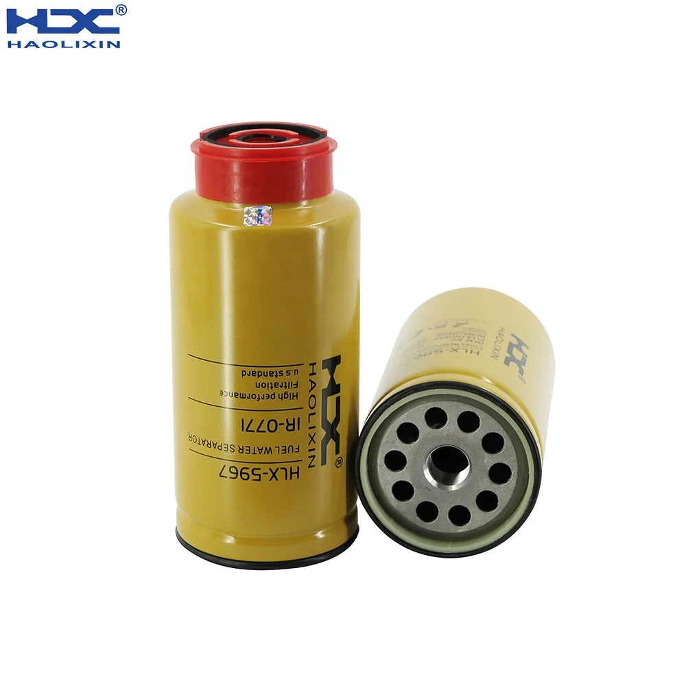 Запасные части двигателя P550900 P551010 FS20007 1R-0771 1R0771 326-1643 3261643 топливный сепаратор воды Spin-on фильтры