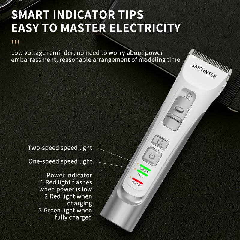 Manufacturer New Design Patented Man Electric Men  Hair Trimmer Chargeable Barber Hair Clipper