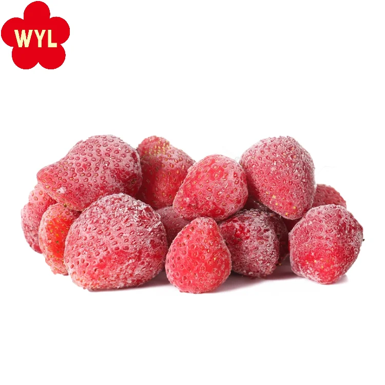 Iqf Frozen sweet strawberries of high quality are available wholesale and retail