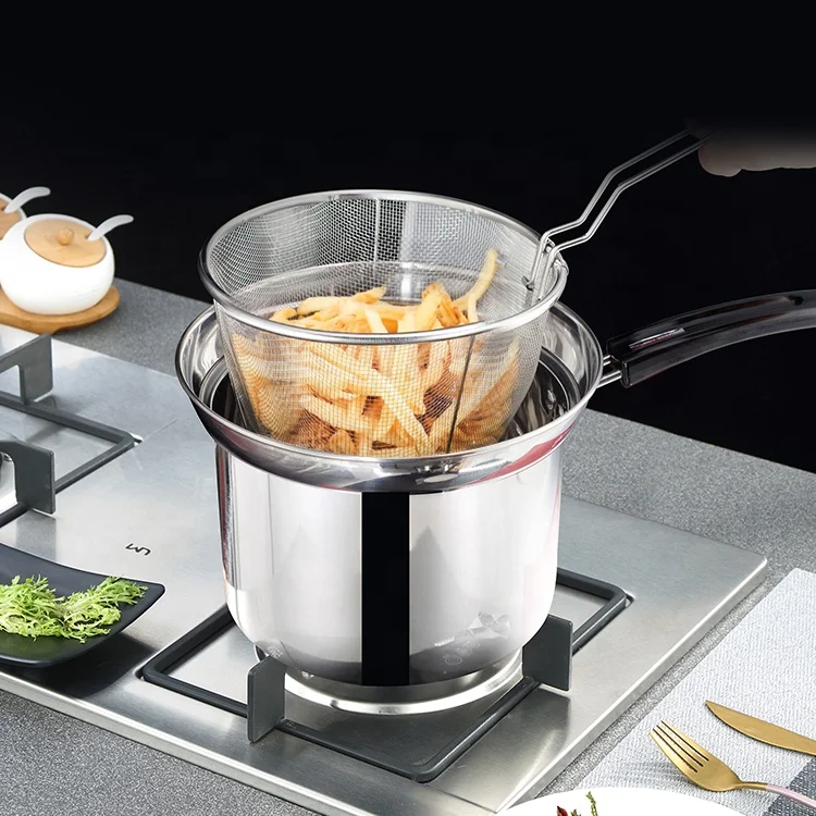 
 Кухонный набор для приготовления пищи, кастрюля для приготовления макаронных изделий, супа, глубокая сковорода для одной руки, многофункциональная фритюрница  