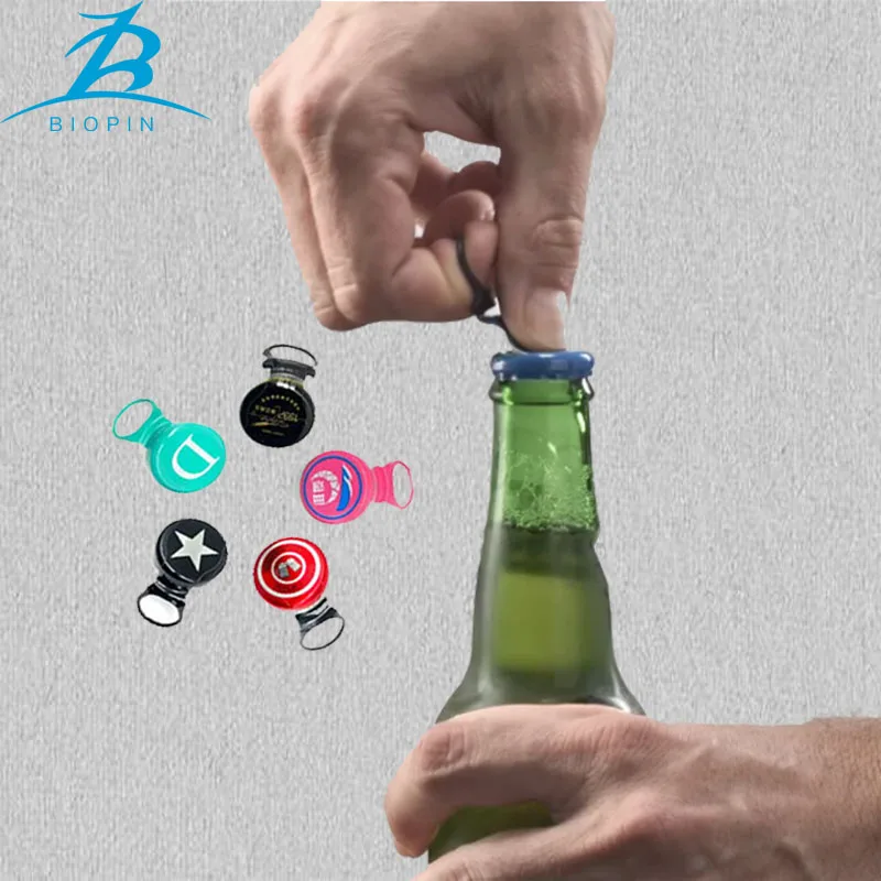 Low Lid Glass Bottles Aluminum Pull Ring Caps Aluminium Ring Pull Cap 26mm For Beer Milk Juice Bottle