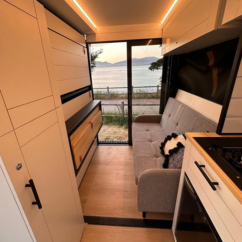 Motohome Camper Mini Acondicionado Portatil Motorhome Camper van Clase C 4X4 Motorhome Caravan Rv