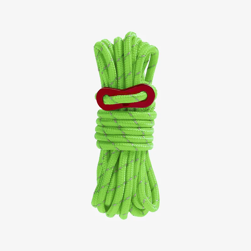 4mm Outdoor Guy Lines Tent Cords Reflective Canopy Wind Rope Lightweight Camping Rope for Tent Tarp