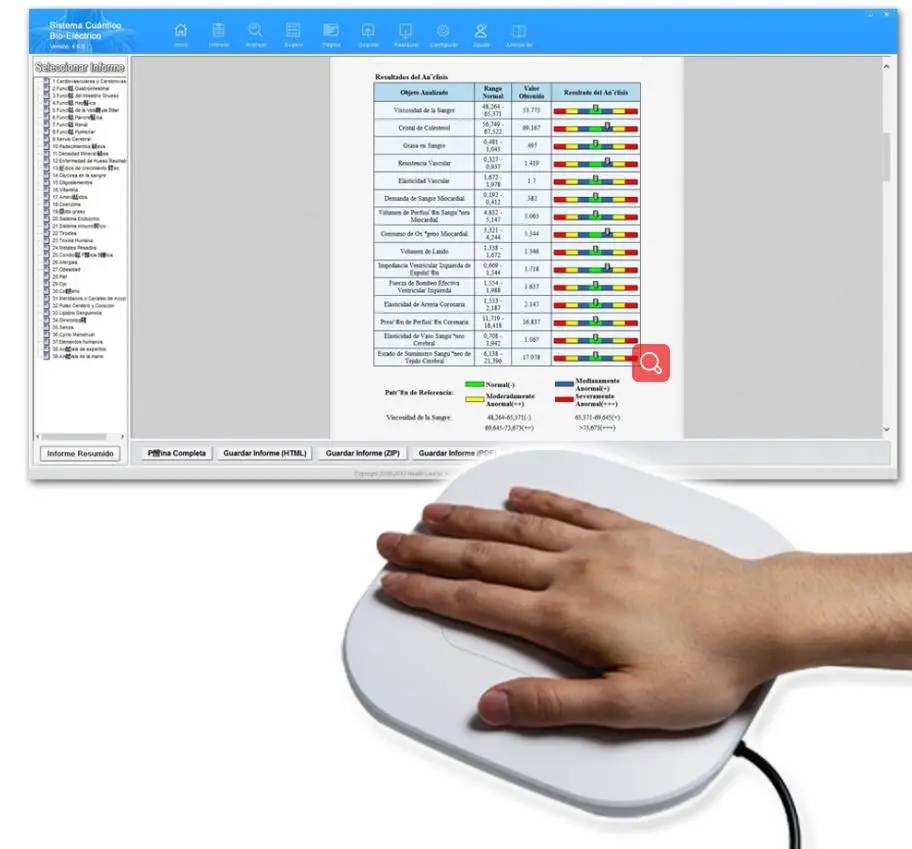Raysin 8th Generation Quantum Resonance Magnetic Analyzer for Body Health Check Quantum Magnetic Health Analyzer