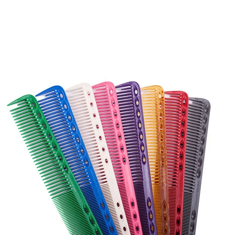 Barberia Top Seller 6 colors straight Hair Combs Salon Hairdressing Antistatic Comb For Barber Hair Cutting