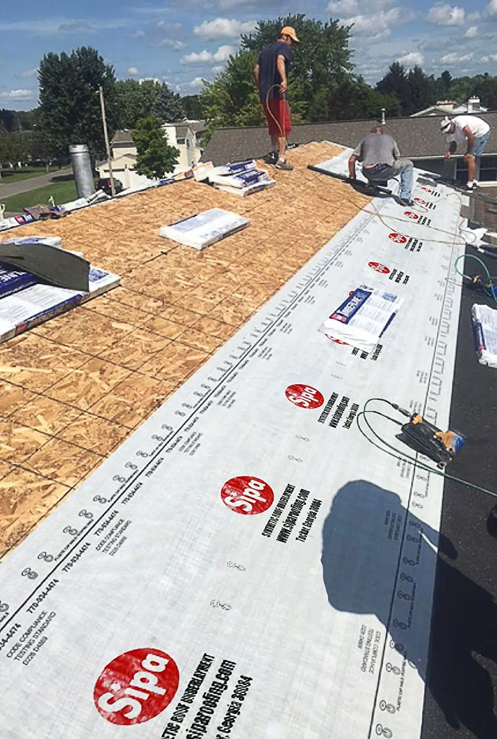 Прямая поставка с завода, синтетическая водонепроницаемая и противоскользящая войлочная кровля для строительства крыши, прочное водонепроницаемое кровельное покрытие