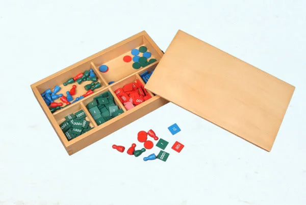 Manufacturers Direct Montessori Mathematics Education Teaching Aids Stamp Games Infant Teaching Aids