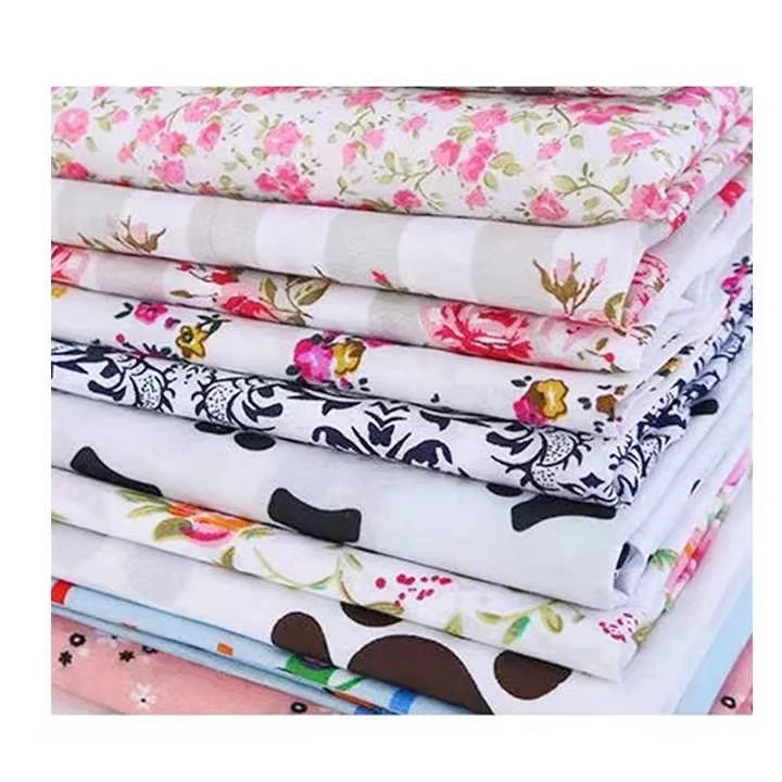 Stain resistant Anti-Static household luxury printed polyester fabric wholesale for the bed