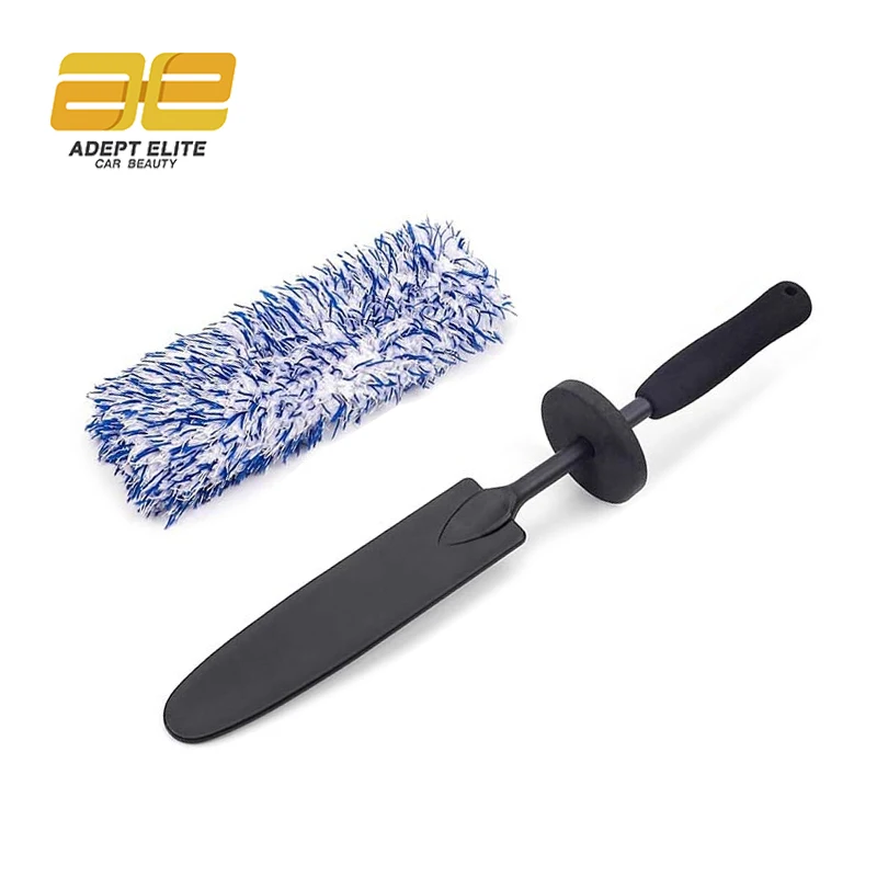 New Removable Microfiber Car Wheel Hub Tire Cleaning Detailing Brush For Car Care Washing