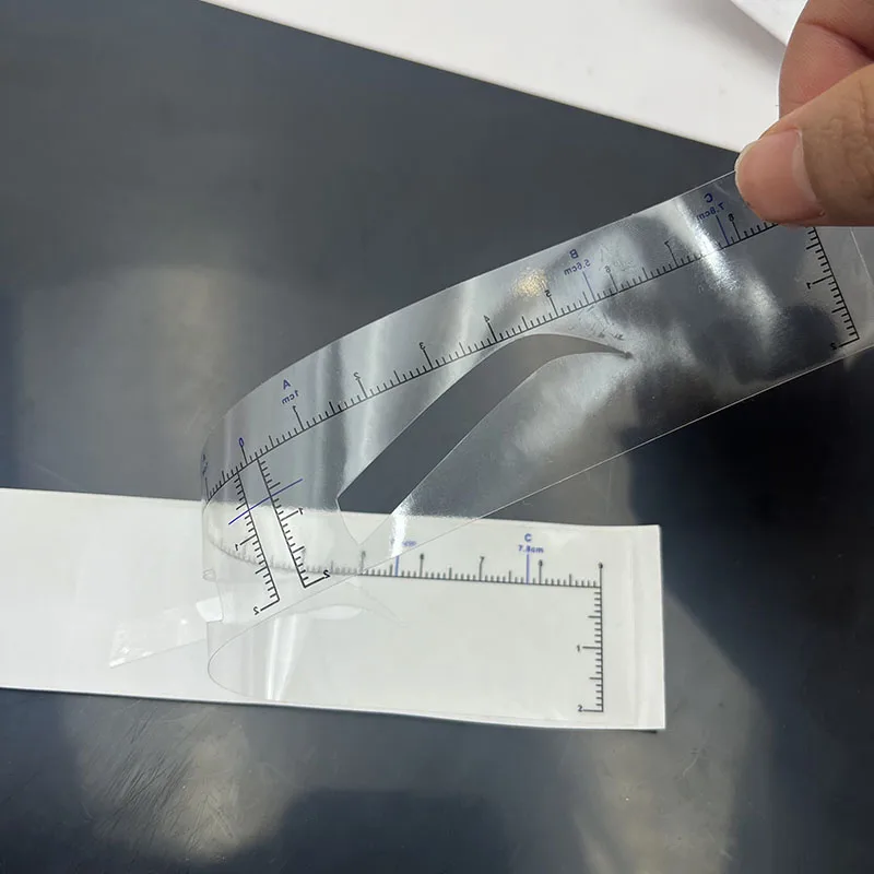 Custom Eyebrow Shape PMU Training Tools Disposable Eyebrow Stencil Sticker for Permanent Makeup Practice